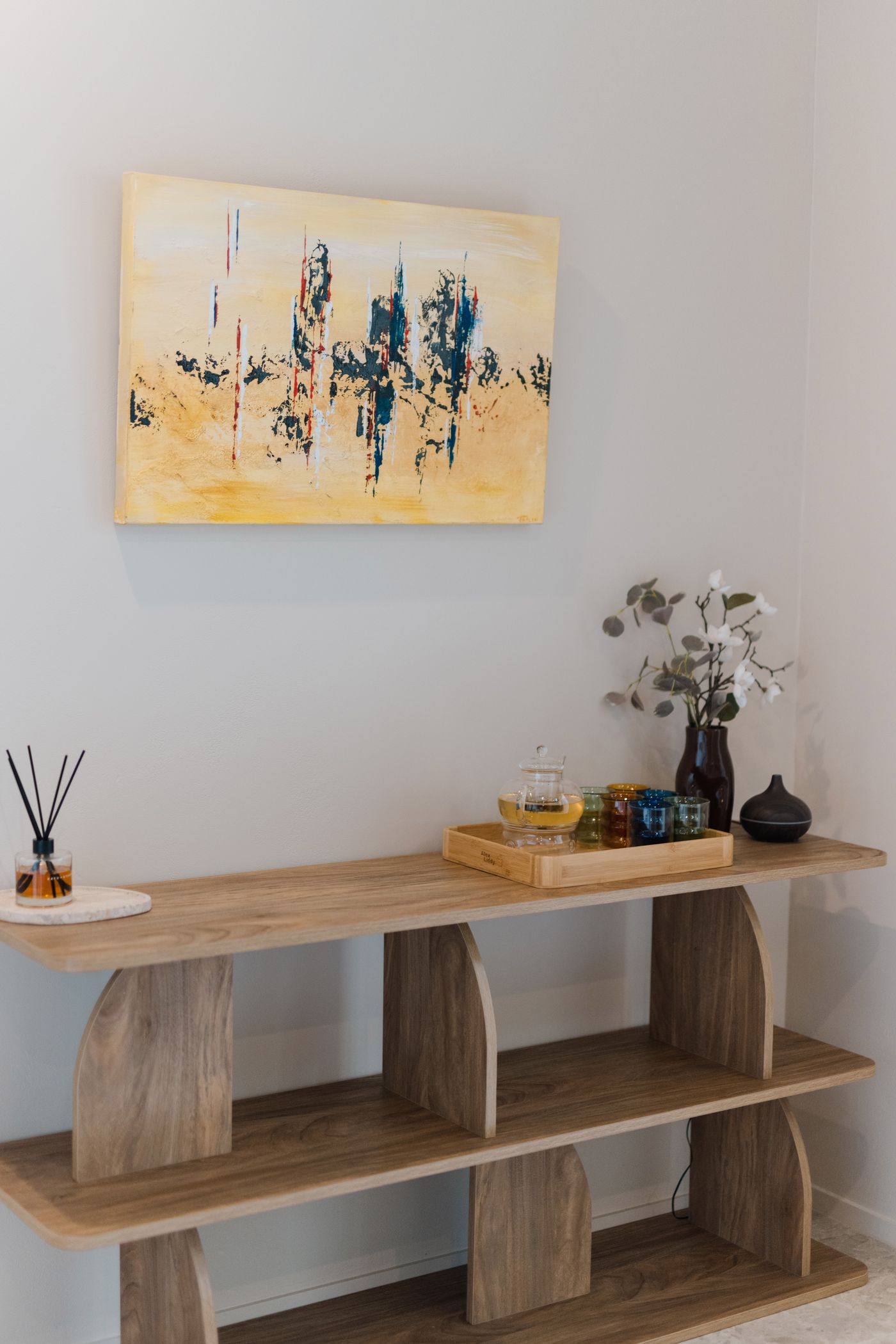 Soft natural light across the Boon studio interior