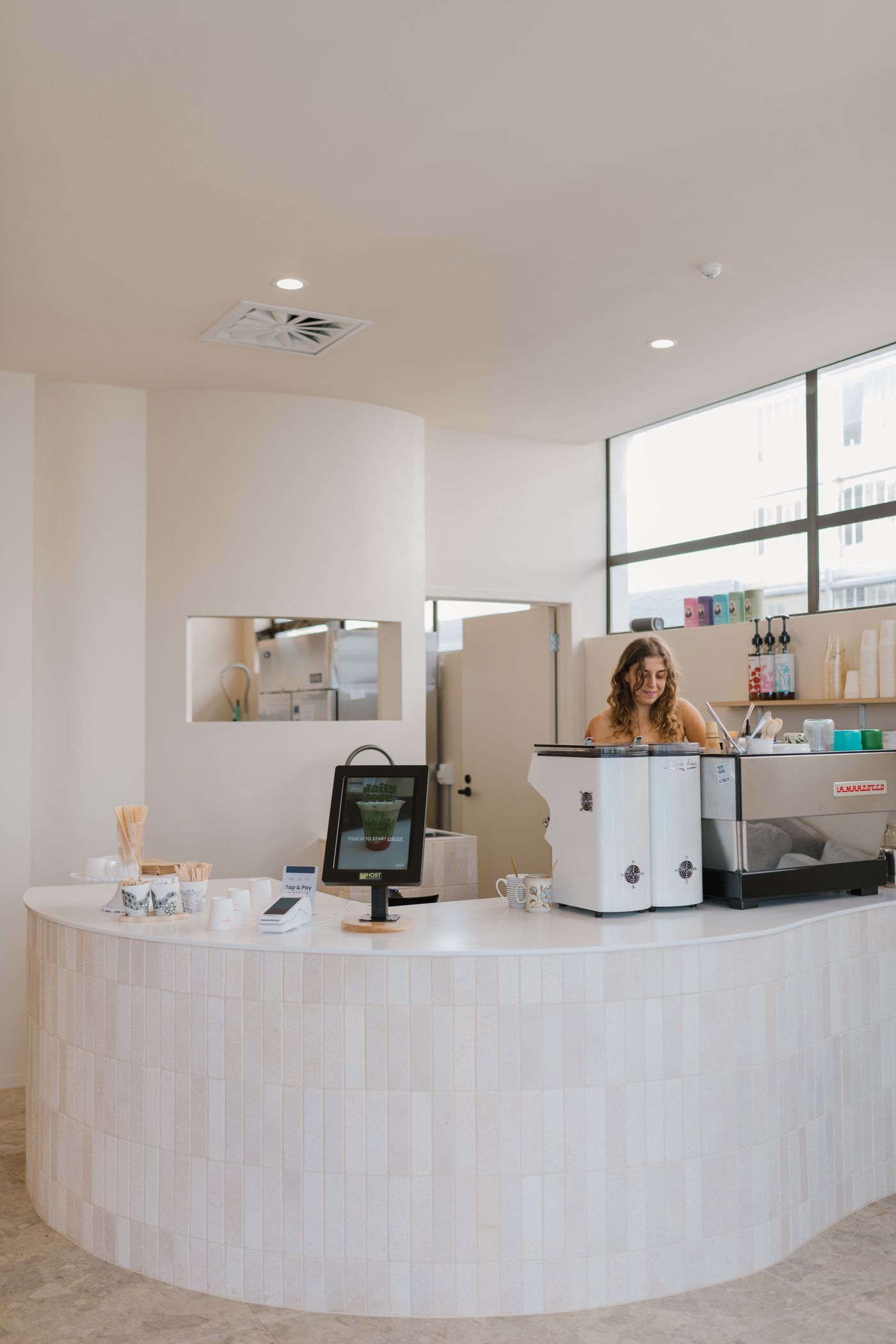Soft natural light inside the Boon Wellness studio in Birkenhead